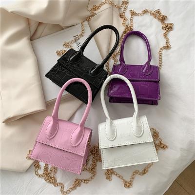 China High Quality Trendy Body Mini Handbags For Woman From Fashion Mini Messenger Bags Stone Cross for sale