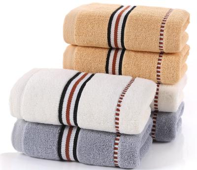 China Wholesale 100% Cotton Sports Towel Hotel Bath Women Soft Face Towel Wholesale Child Safe Towel for sale