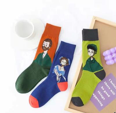 China Creative Thigh High Socks 2021 Women's Cute Colorful Comfortable Wholesale Winter Ladies High Breathable Socks for sale