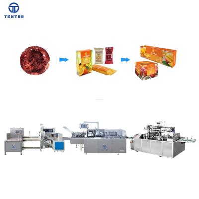 China Automatic High Speed ​​Food 50g 100g Hookah Molasses Dosing Flow Packing Machine for sale