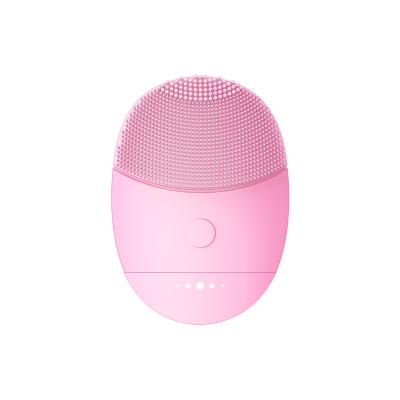 China Pigment Machine Wholesale Sonic Washing Cleansing Brush Mini Sonic Silicone Face Cleansing Brush Removal Beauty Machine for sale