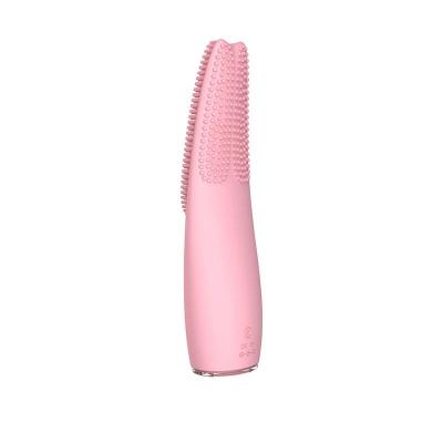 China 2021 Best Beauty Anti-Puffiness Brush Sonic Face Silicone Electric Cleaning Brush Personal Care Waterproof Face for sale