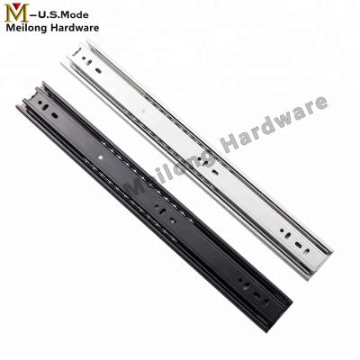 China Contemporary Furniture Hardware Drawer Rails Slide Cabinet Drawer Slide 35mm/DTC Telescopic Rails For Computer Desk/Corredicas Telescopicas for sale