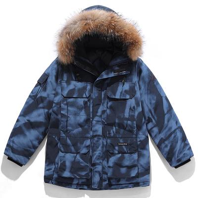 China Custom Creative Fashion Design Coat Men's Breathable 100%Polyester Faiber Men's Winter Jacket Coat for sale