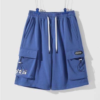 China High Quality Summer Anti-wrinkle Pockets Elastic Waist Sweatpants Shapes Street Shorts Men for sale