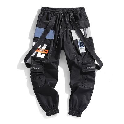 China Casual Anti-Wrinkle Fashion Streetwear Mens Trousers Pants With Multi Pockets By Side for sale