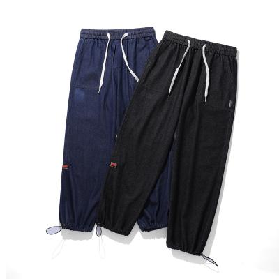 China Various Latest Designs Anti-Wrinkle Factory Manufacture Loose Custom Cargo Pants Men Casual for sale