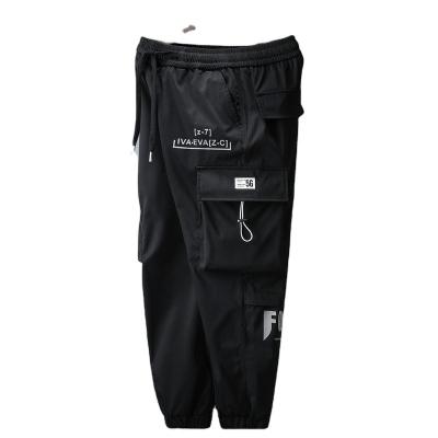 China Anti-pilling Diverse Good Quality Custom Logo Quick Dry Mens Cargo Pants Polyester Cargo Pants for sale