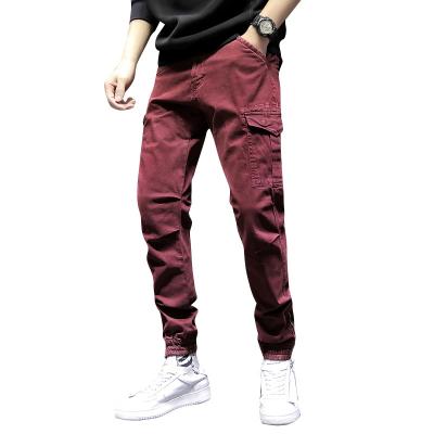 China Anti-pilling ready to ship straight leg mens jogger pants mens casual pants for men for sale