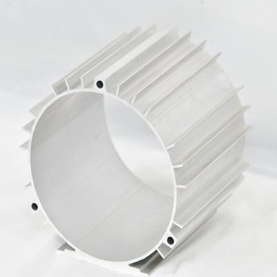 China Industry corrosion-resistant High strength 6063 6061 Light weight Good heat dissipation Aluminum profile for aluminum motor housing for sale