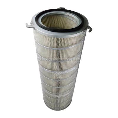 China High Quality Pleated Building Material Stores Air Dusting Industrial Hepa Filter Bag Dust Filter Cleaner Deduster Polyester Smoke Filter Cartridge for sale