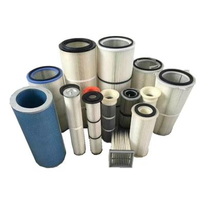 China Factory Manufacturer Supply Industrial Dust Filter Cartridge Jet Powder Recovery Filter Cartridge Shot Blasting Dust Collector for sale