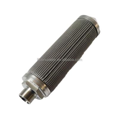 China Building Material Stores Stainless Steel Filter Cartridge Stainless Steel Oil Impurity Removal Folding Filter Element Mesh Pleated Filter for sale