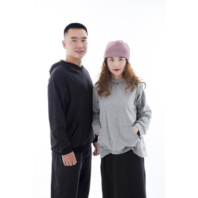 China Anti Radiation Armature Anti Radiation Mens RF Clothing EMF Protection Hoodie for sale