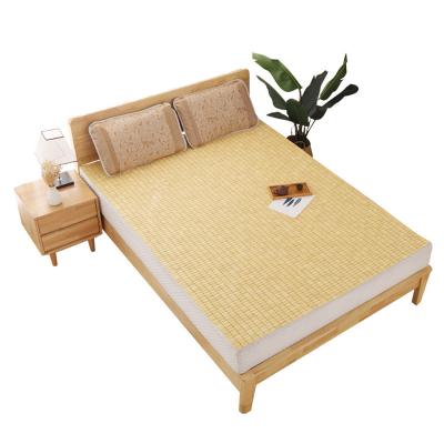 China Foldable Strict Quality Control Summer Blanket 100% Natural Comfortable Bamboo Mat Mahjong Mat Bed for sale