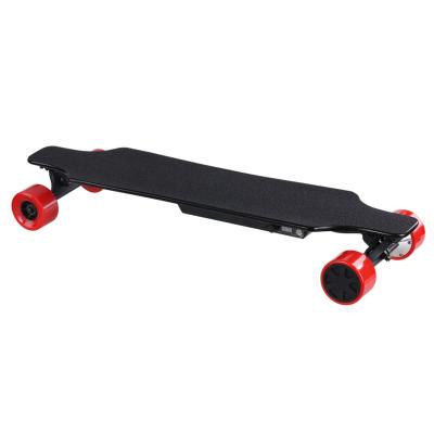 China Canadian Maple+Aluminum+PU wheel hot sale electric skateboard longboard pennyboard double hub motor electric truck kit for sale