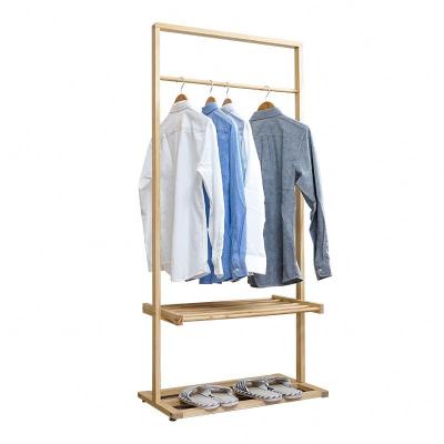 China Modern multifunctional rack style living room with clothes and wooden hat hangers on wooden hangers for sale