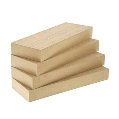 China Eco-Friendly Europe Fashion Rectangle DIY Sign Opens Good Quality MDF Balsa Wood Unfinished Blocks for sale