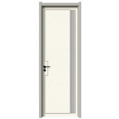 China China waterproof good quality and cheap price pvc wpc interior door hotel room door flush door for sale