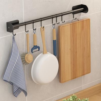 China Sustainable Original Manufacturer Multi-function Wall Mounted Kitchen Hanging Drain Rack Dish Rack Bowl Storage Holder Seasoning Shelf for sale