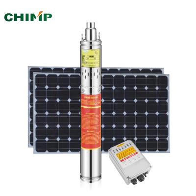 China High Efficiency 3 Inch Solar Screw Water Pump For Agriculture System for sale