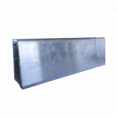 China European Aluminum Glass Railing U Channel Fence Profiles For Balcony Frameless Glass Fixing for sale