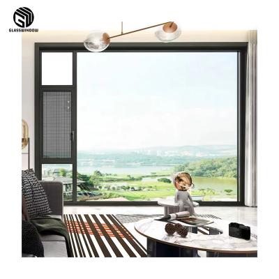 China Factory Hot Sale Soundproof Window With Tilt And Turn Aluminum Glass Casement Windows for sale