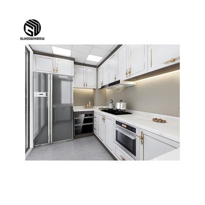 China Factory Direct High Quality Kitchen Cabinets Environmentally Friendly Ready To Collect Aluminum Cabinet for sale