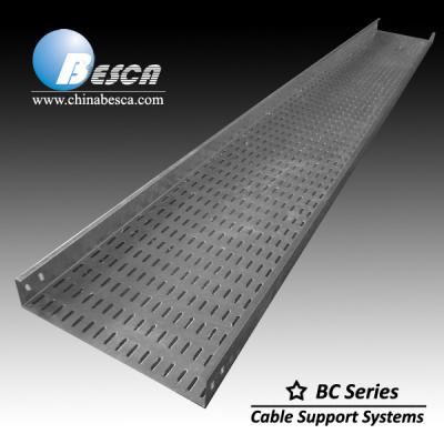 China Steel Qualified Manufacturer of Construction Cable Management System Metal Steel Perforated Cable Tray for sale