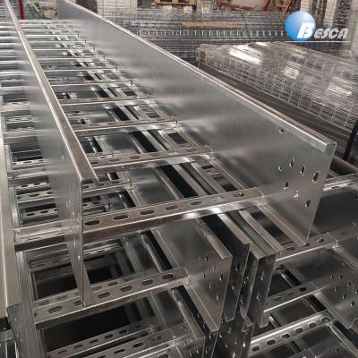 China Steel Hot Dip Galvanized Steel Cable Ladder Price List Supplier for sale