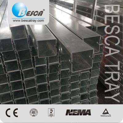 China Galvanzied Besca Galvanized Duct Knockout Wireway Cable Tray With CEUL for sale