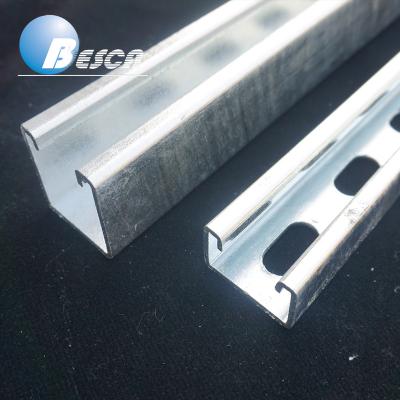 China Steel HDG galvanized Steel Unistrut Channel Tray Fabricante for sale