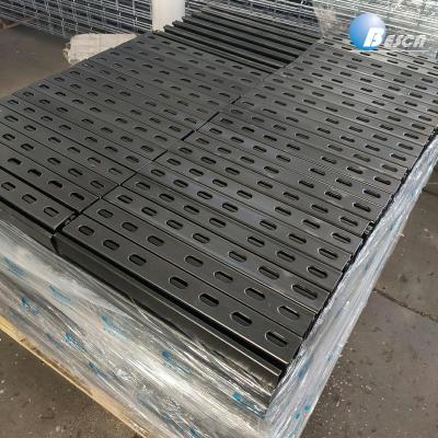 China Steel Electrical Galvanized Slotted Strut Channel Cable Tray Manufacturers Supplier for sale