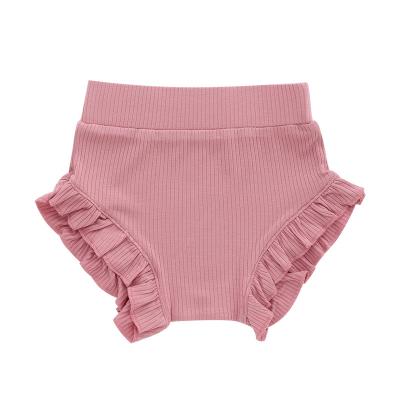 China Factory direct sale breathable baby shorts cute baby shorts pants girl baby cotton shorts for sale