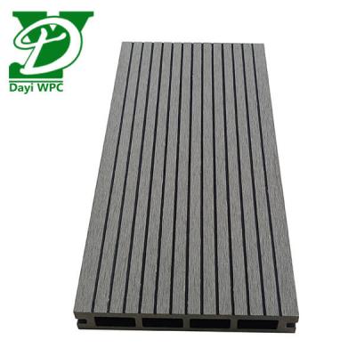 China Durable Waterproof Hollow Composite Decking for Outdoor Flooring for sale