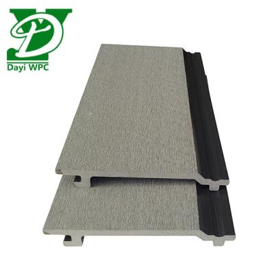 China Exterior Wall Decorator WPC Wood Cladding Tiles TN-12A For Modern Outdoor Wall for sale