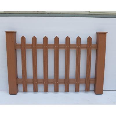 China Sustainable Garden WPC Composite Fencing - Easily Assembled Customizable (Model TNL-04D) for sale