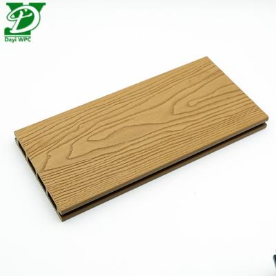 China Decking de madera plástico compuesto / Wpc ecológico hecho de materiales reciclados en venta