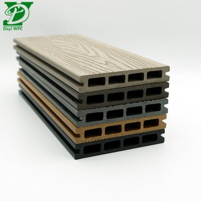 China Long Lasting Waterproof Deep Embossed Composite Decking for sale