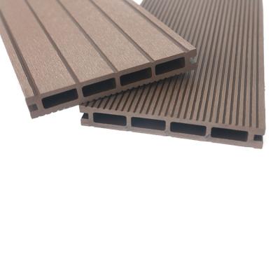 China Waterproof Hollow WPC Decking for sale