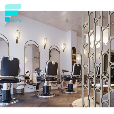 China New contemporary design for beauty shop furniture hair salon mirror station mirror for barber shop for sale