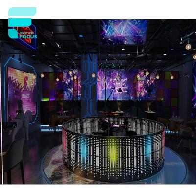 China Hot Nightclub Interior Design Bar Lounge Design Modern Counter Furniture Design And Night Club Furniture for sale