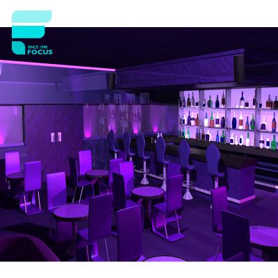 China Modern Nightclub Furniture Nightclub Bar Counter Design Living Room Bar Counter Decor Customized Design For Living Room Bar for sale