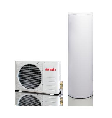 China 4800W R410a partió la pompa de calor eléctrico de la eficacia alta de la pompa de calor de la agua caliente del sistema en venta