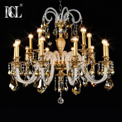 China ASFOUR Modern Popular Energy Saving High Quality Crystal Glass Arm Chandeliers for Home for sale