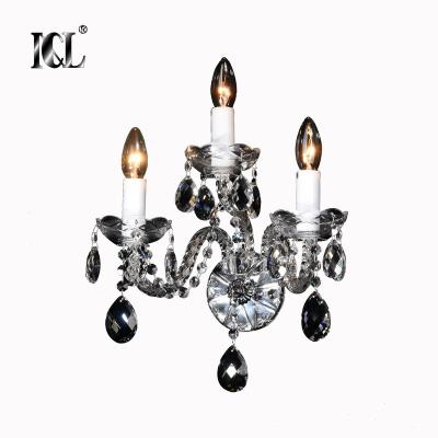 China China Hotsale Modern Indoor Hotel Bedroom Living Room LED Crystal Wall Light for sale