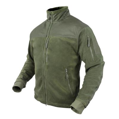 China Sustainable Mens Tactical Fleece Jacket With Full Zipper for sale