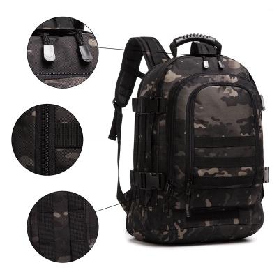 China Water Resistant Sports Military Camping Hiking Bag 39-64 L 3 Day Outdoor Expandable Trekking Tactical Backpack for sale