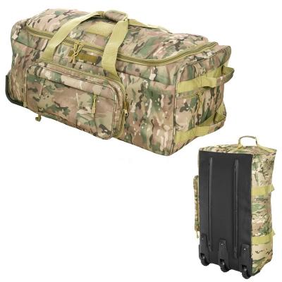 China Camping/Hiking Hot Selling Deployment Trolley Military Tactical Wheeled Duffel Bag for sale