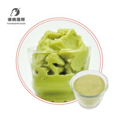 China Sorbet 3 in 1 Matcha Milkshake Powder for Bubble Tea Shop for sale